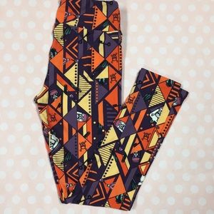 NEW LuLaRoe OS Leggings Skulls Halloween